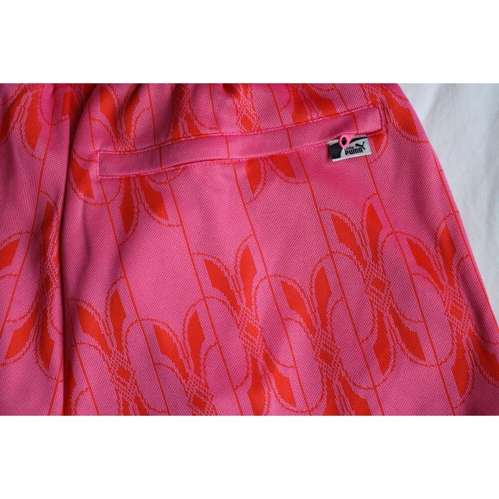 PUMA NeverWorn V T7 Track Pants Men's L Blossom Pink 631492-98 NWT $125